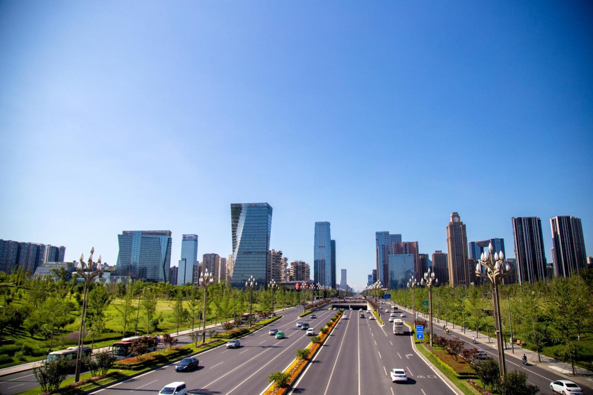 Holiday Inn Chengdu Century City-Easttower Dış mekan fotoğraf