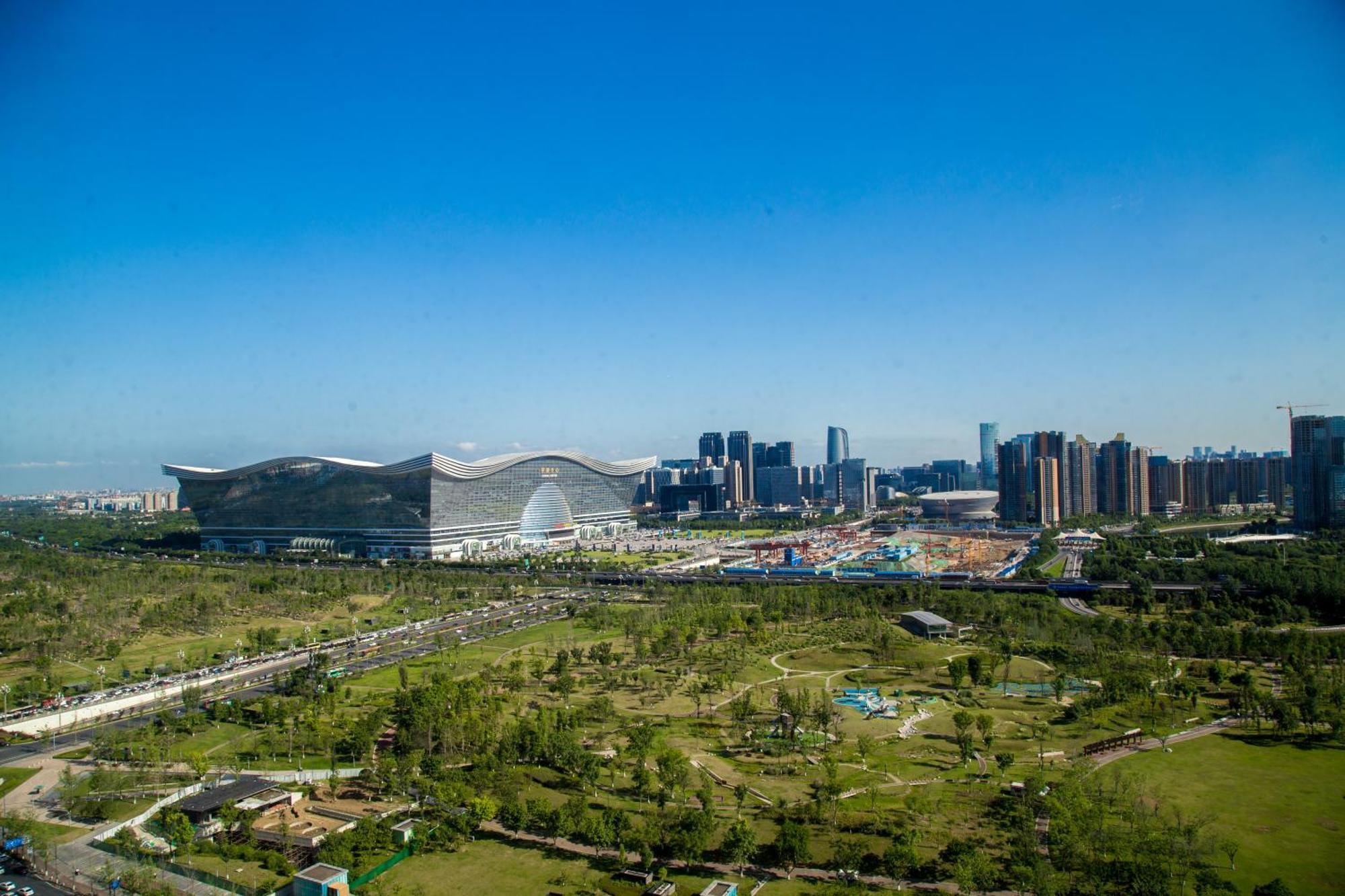 Holiday Inn Chengdu Century City-Easttower Dış mekan fotoğraf