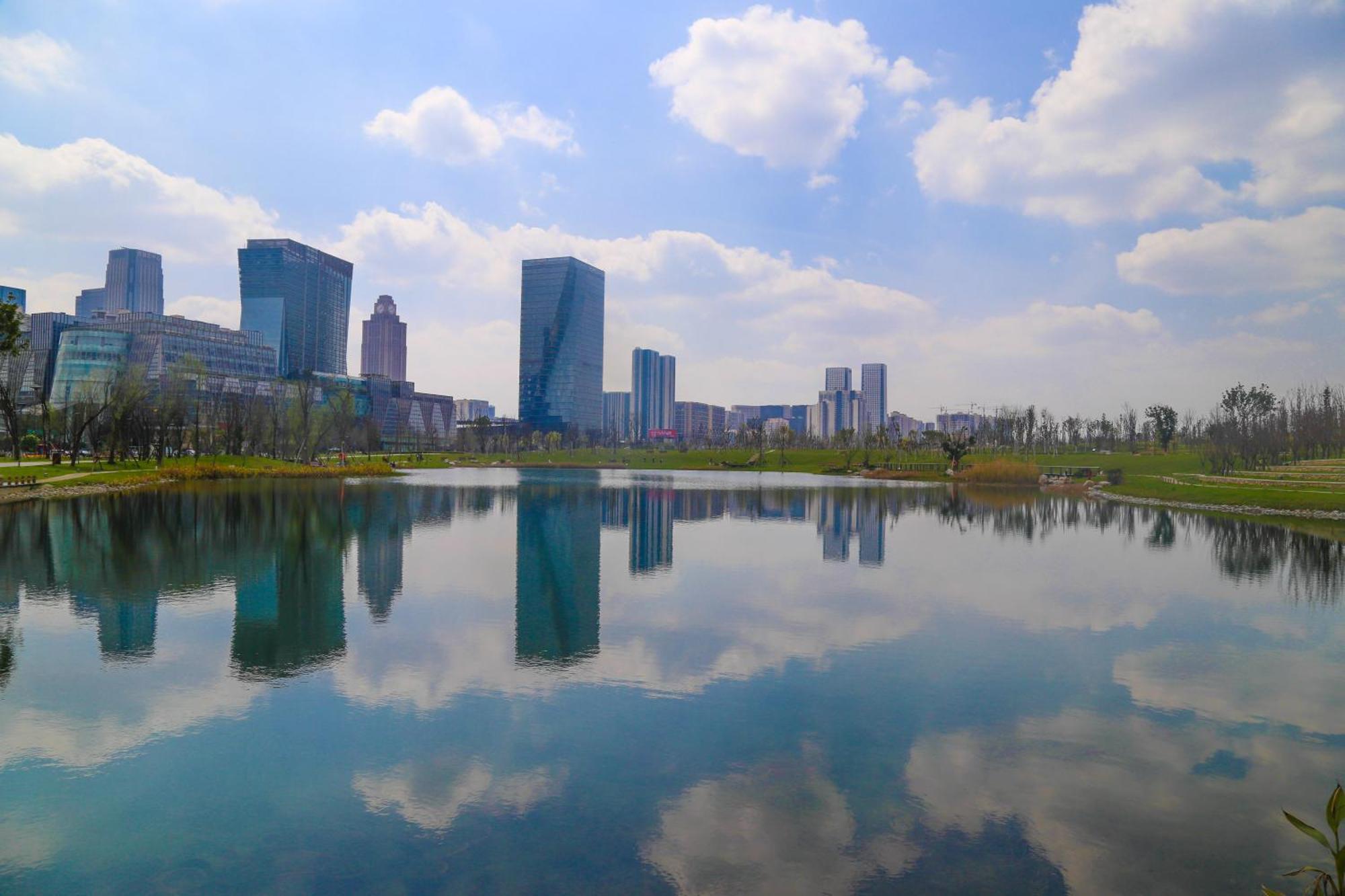Holiday Inn Chengdu Century City-Easttower Dış mekan fotoğraf